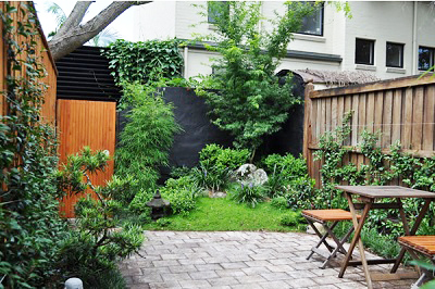 english style cottage courtyard inner west