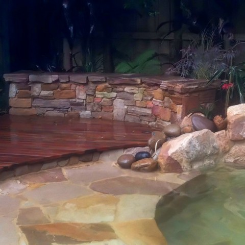 Sandstone Wall Seat Retaining Wall Balmain