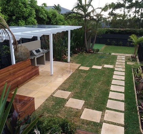 Modern Tropical Garden Design Northern Beaches Sydney